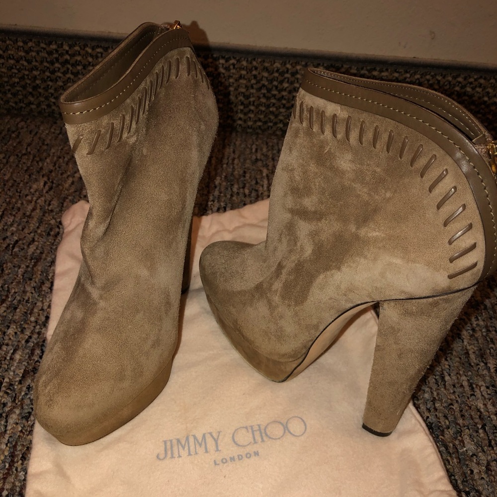 Jimmy Choo Evans Platform Booties